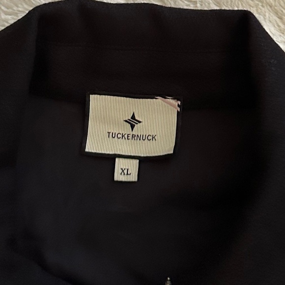 Tuckernuck Black Mini Dress with Silver Trim - Picture 12 of 14